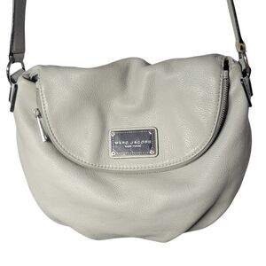 Marc by Marc Jacobs Natasha Q Gray Crossbody Bag Excellent Condition
